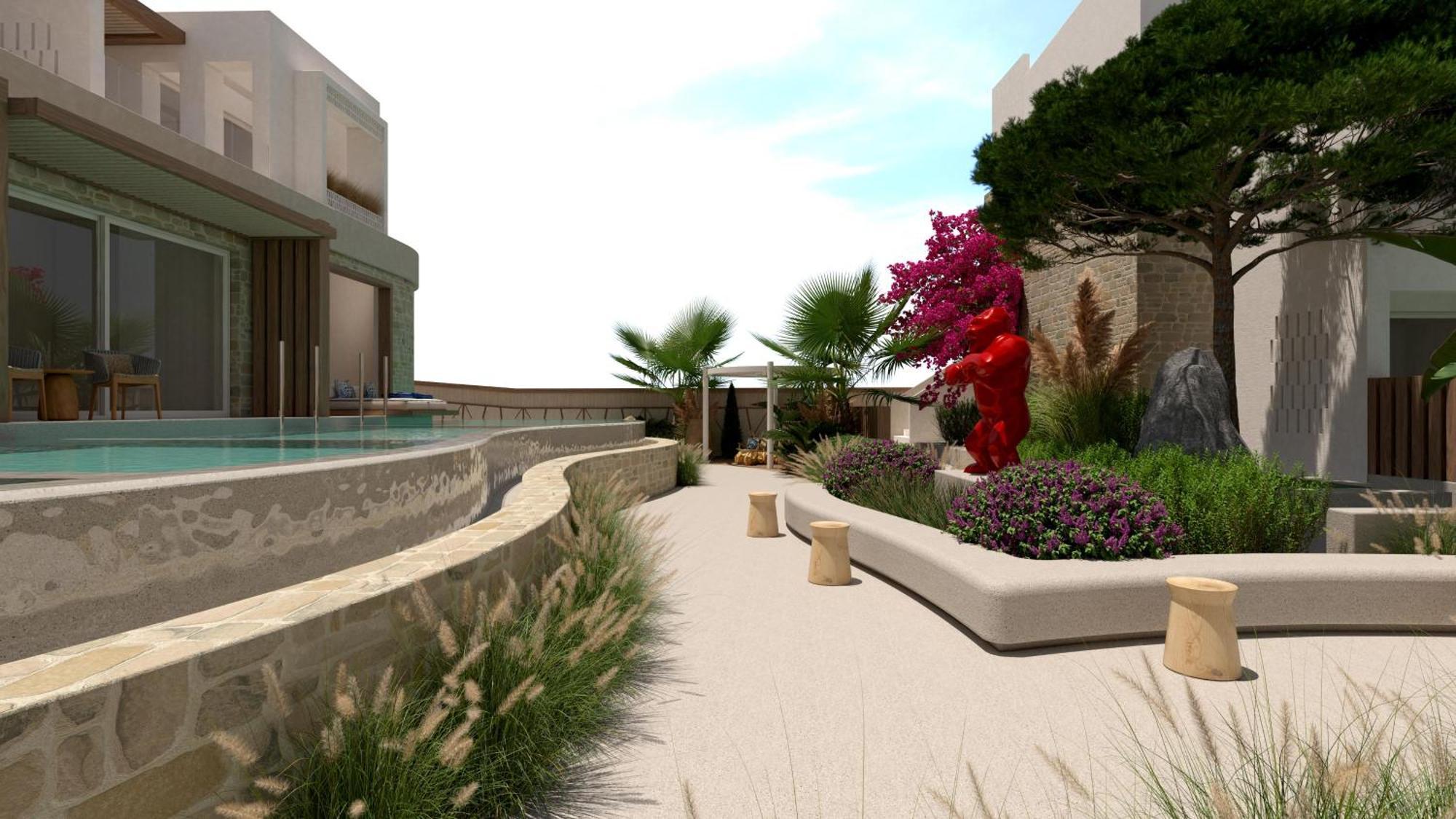 Uzenie All Suites Boutique Resort (Adults Only) Adelianos Kampos Exterior photo